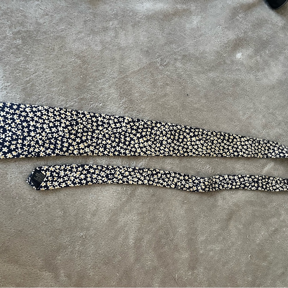 Old Navy Black and White Tie Accessory